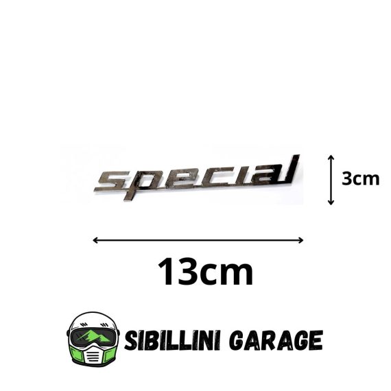 C201 Scritta Special per Fiancata Cofani Laterali Lambretta J50 Special